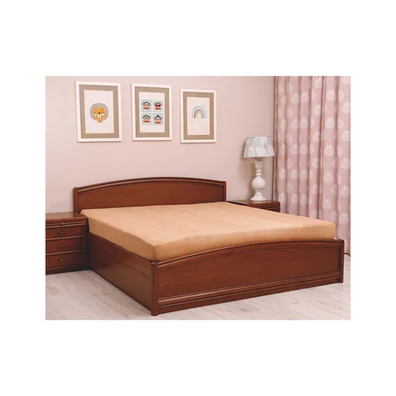 TIDY SLEEP Mattress Topper Waterproof Bed Protector Terry Cotton Single Bed - Beige