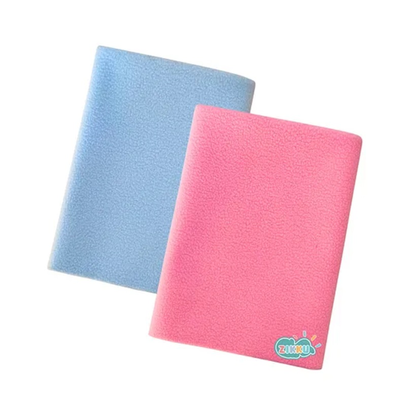 Zikku Waterproof Mat Quick Absorbency Combo Medium - Light Blue & Pink