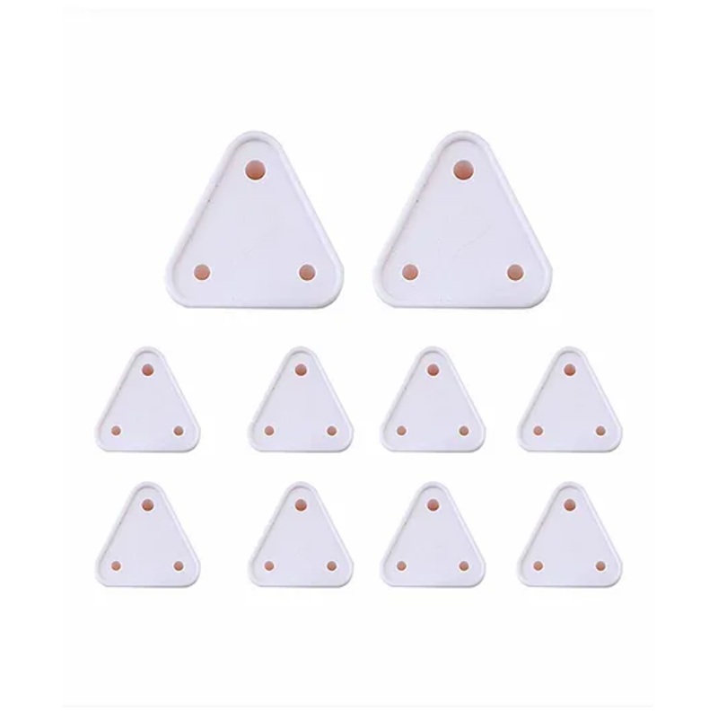 BabySafeHouse Electrical Socket Cover Guards White - Pack of 10