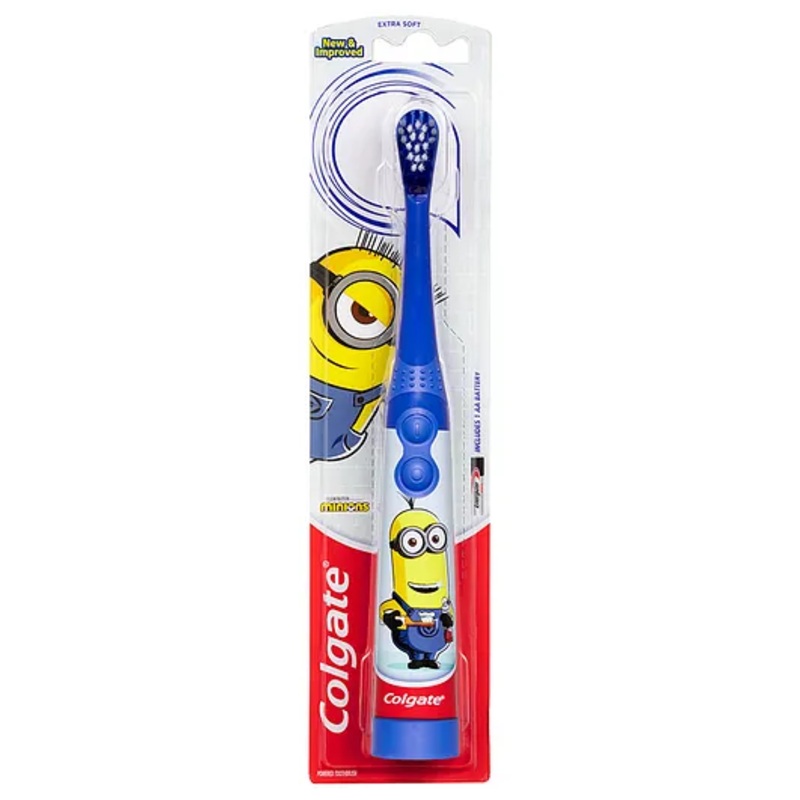 Colgate Kids Minions Battery Powered Toothbrush - 1 pc (Color May Vary)