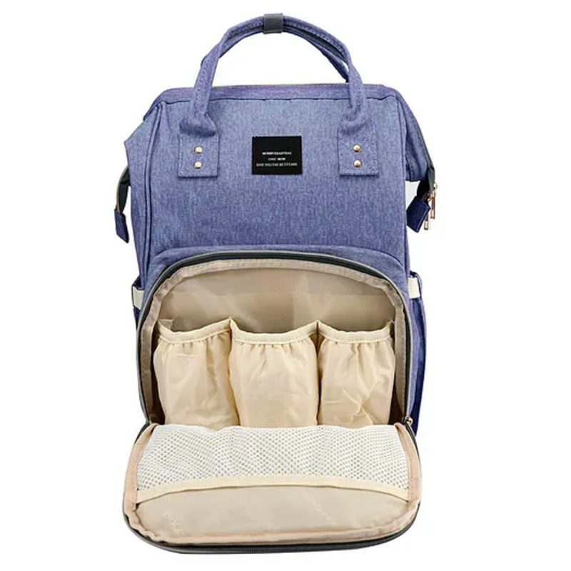 House of Quirk  Diaper Bag Maternity Backpack -  Purple