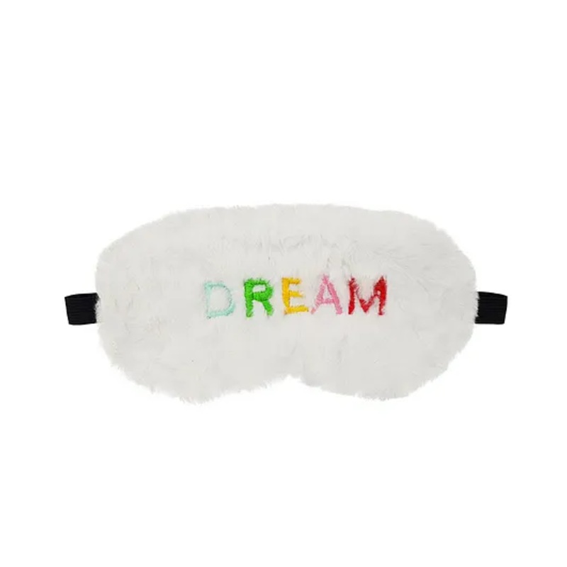 Jenna Fur Dream White Cute Sleeping Eye Mask