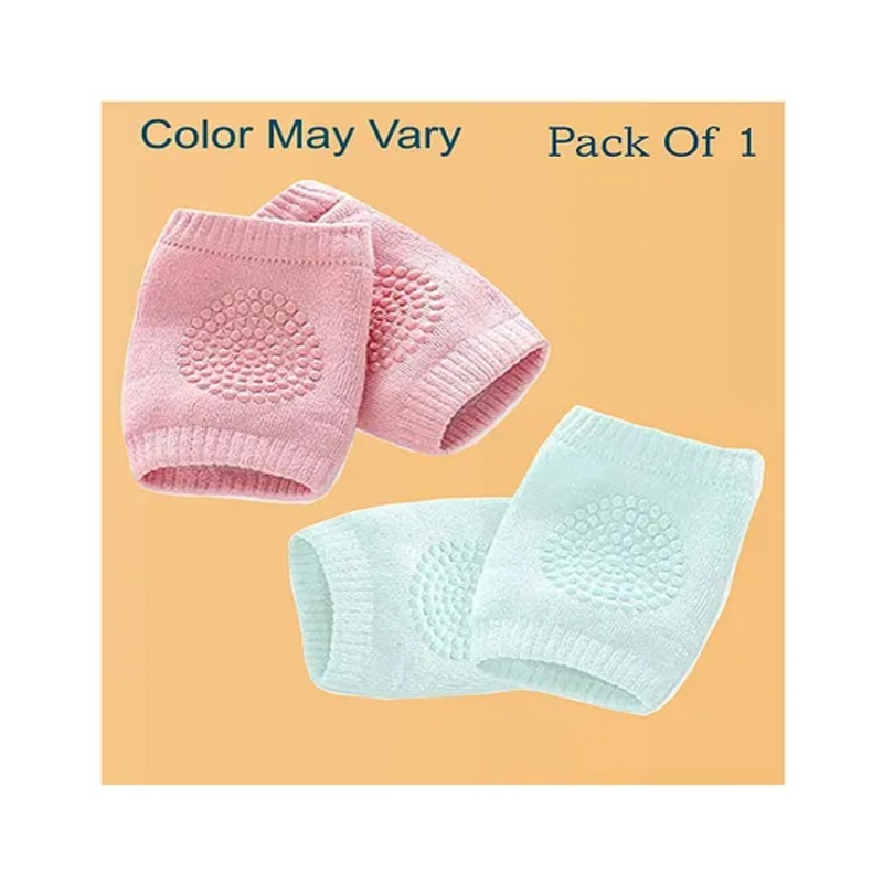 Joy Buzz Anti Slip Stretchable Knee Cap Elbow Safety Protector Set Of 1 - Pink