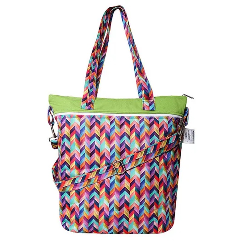 SuperBottoms Color Pop Theme Waterproof Diaper Tote Bag - Multicolor