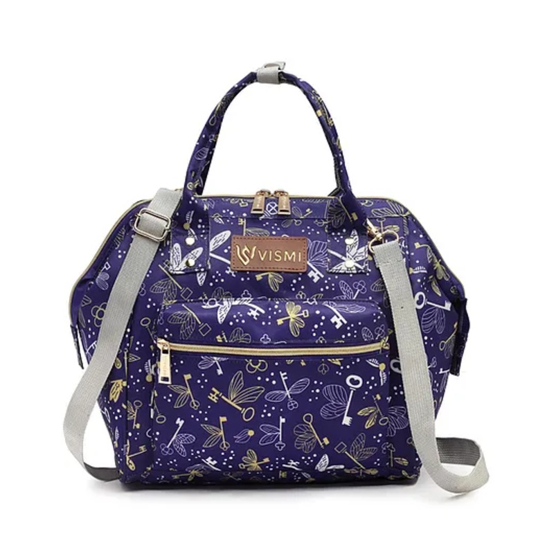 VISMIINTREND Itsy Bitsy Stylish Mini Baby Diaper Bag Backpack for New Mother - Flying Keys