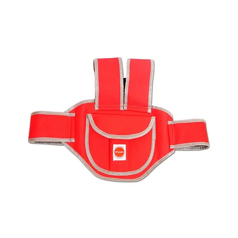 VParents Ava Kids Safety Two Wheeler Seat Belt - Red