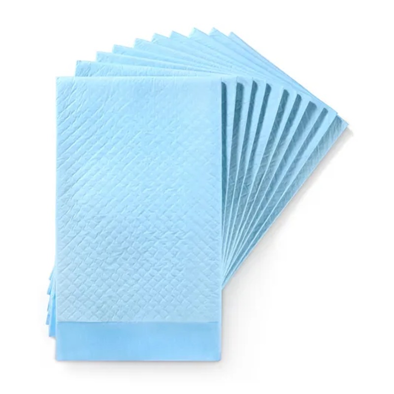 Babyhug Disposable Diaper Changing Mat Medium 10 Pieces - Blue