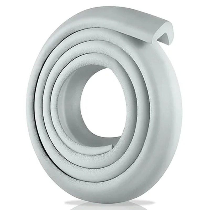 Bembika L Shape Baby Proofing Edge & Corner Guards Design For Sharp Edges Of Furniture - Grey