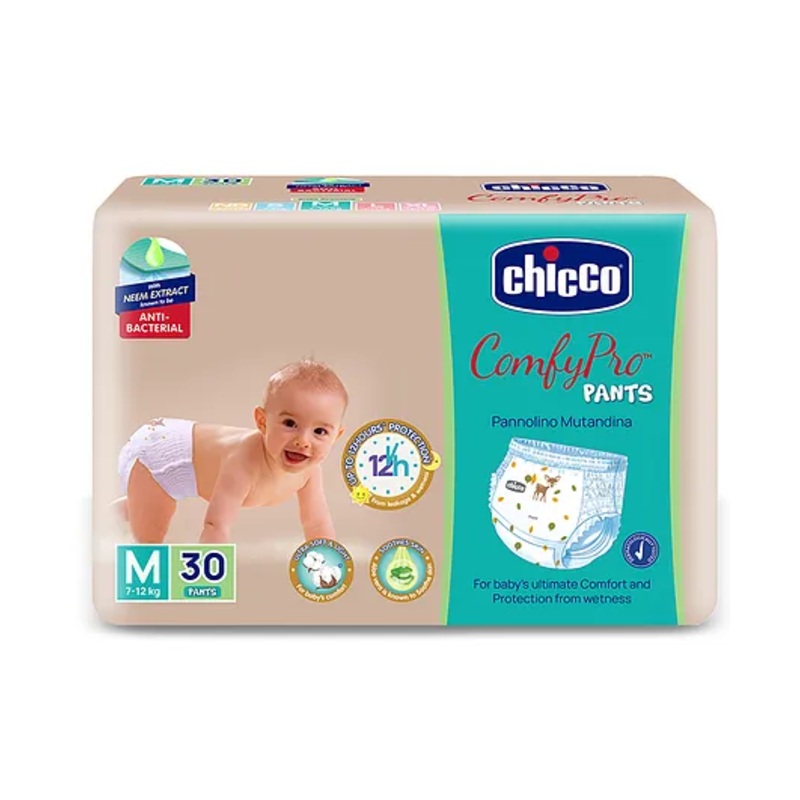 Chicco Comfypro Diaper Pants Medium - 30 Pieces