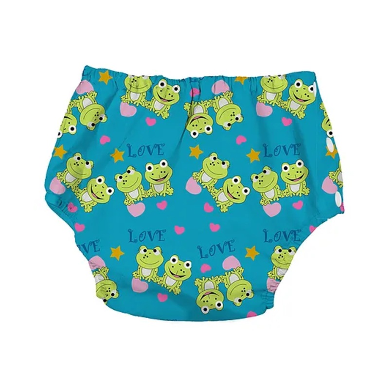 Chinmay Kids Baby Swim Diaper Waterproof Reusable Leakproof Adjustable Infant Pool Pant Boys And Girls Swim Diaper, Age Group - (9 Months - 24 Months) Green Frog