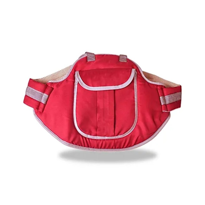Chinmay Kids Baby Two Wheeler Safety Belt Carrier Bag - Red