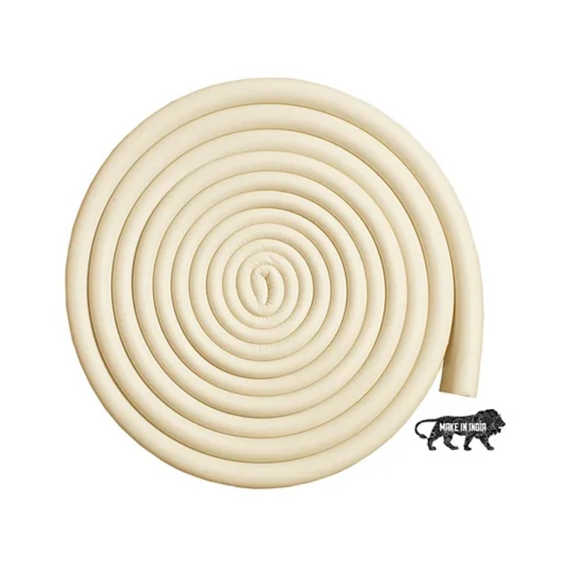 Kids Station Baby Safety Edge Protector  5m U-Shape Rubber Guard for Sharp Furniture Edges  Beige