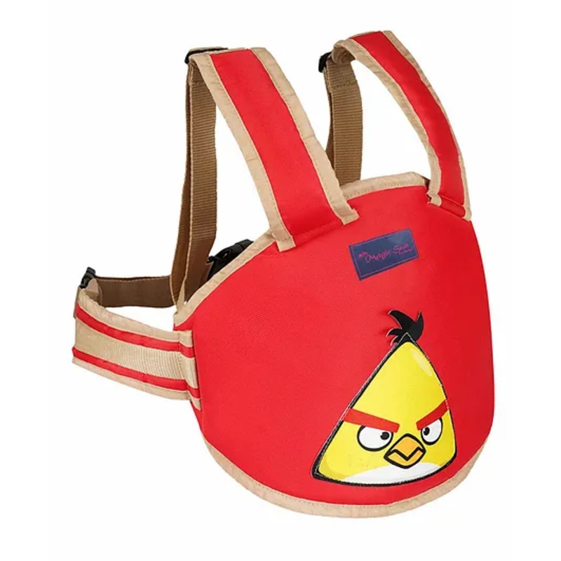 Magic Seat 2 Wheeler Kids Safety Belt Angry Bird Print - Red