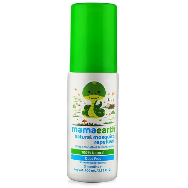 mamaearth Natural Mosquito Repellent Spray With Lemongrass Oil - 100 ml