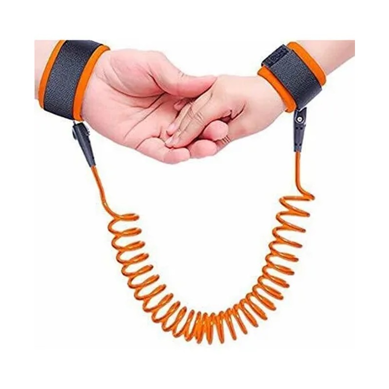 Safe-O-Kid Baby Wrist Link with Key - Adjustable Strap Safety Link for Toddler, Anti-Lost Child Wrist Strap for Outdoor & Travel
