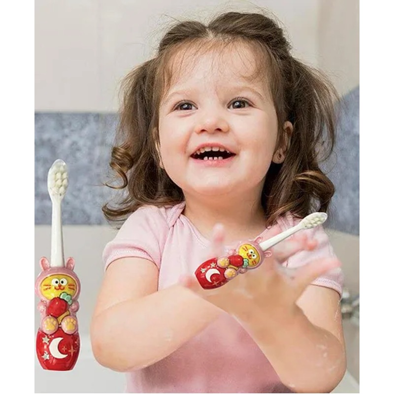 Yunicorn Max Kids Strawberry Moon Toothbrush with Ultra Soft Bristles - Colour may vary