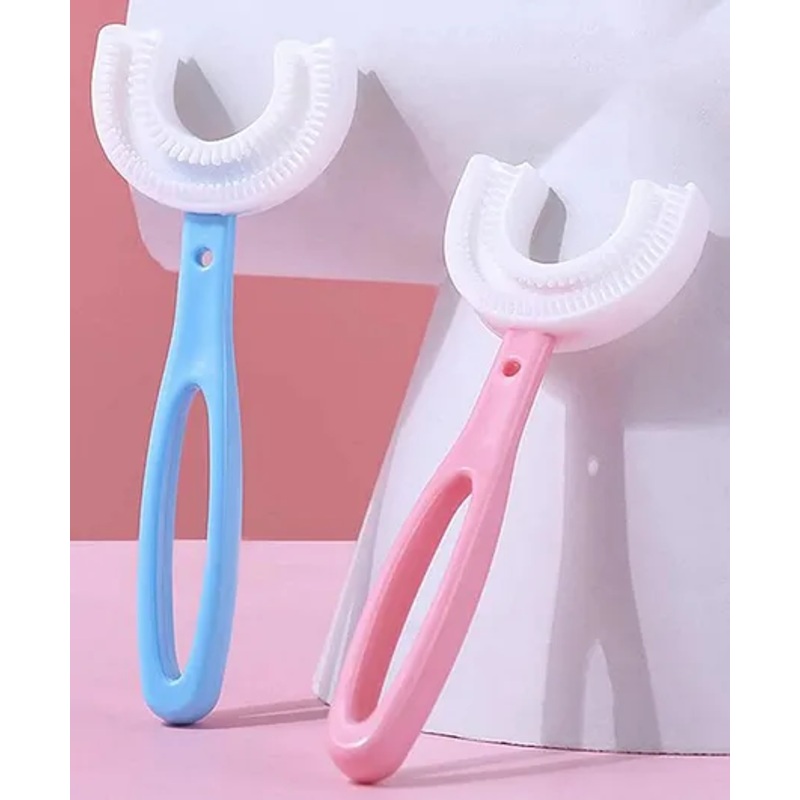 Baby Miniature U - Shape Toothbrush- (Color And Design May Vary)