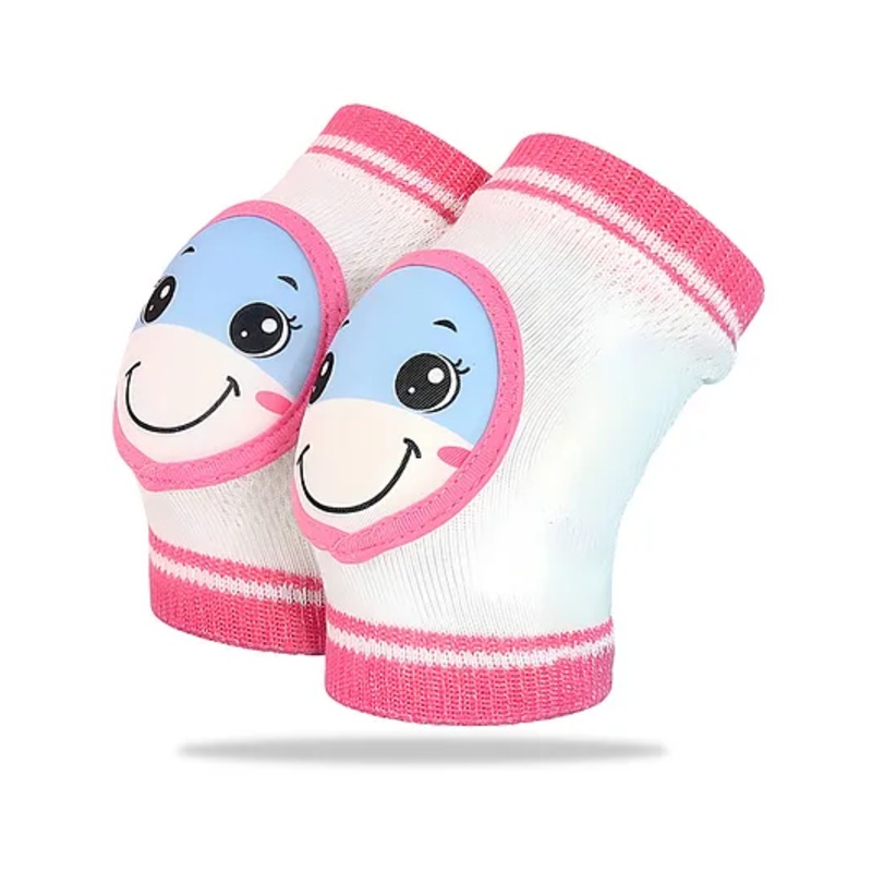 Bembika Baby Kneepad for Crawling - Cute Fish Pink