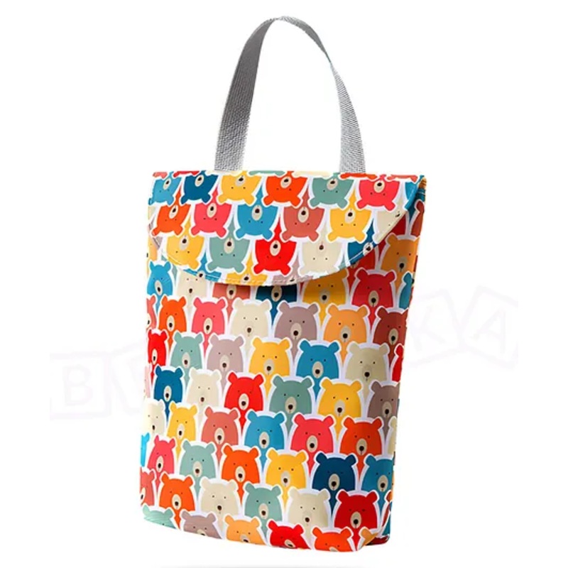 Bembika O Multi Bembika Diaper Bag Organizing Pouches, Travel Pouch Bags Bear - Multicolor