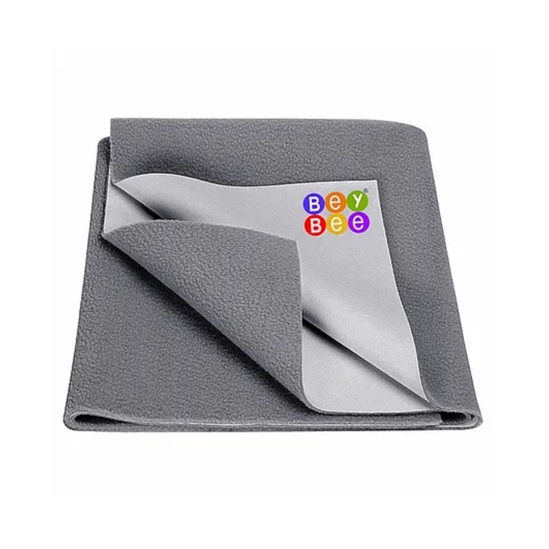 Bey Bee Plastic Waterproof Sheets Medium Size - Grey