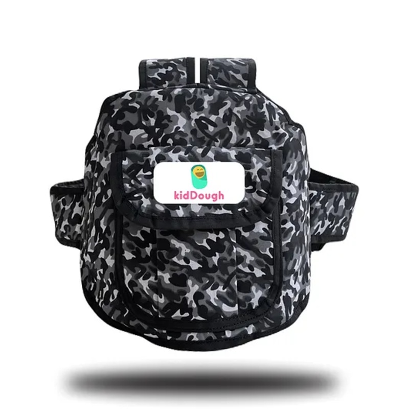 KidDough Safety Belt for Two Wheeler - Black