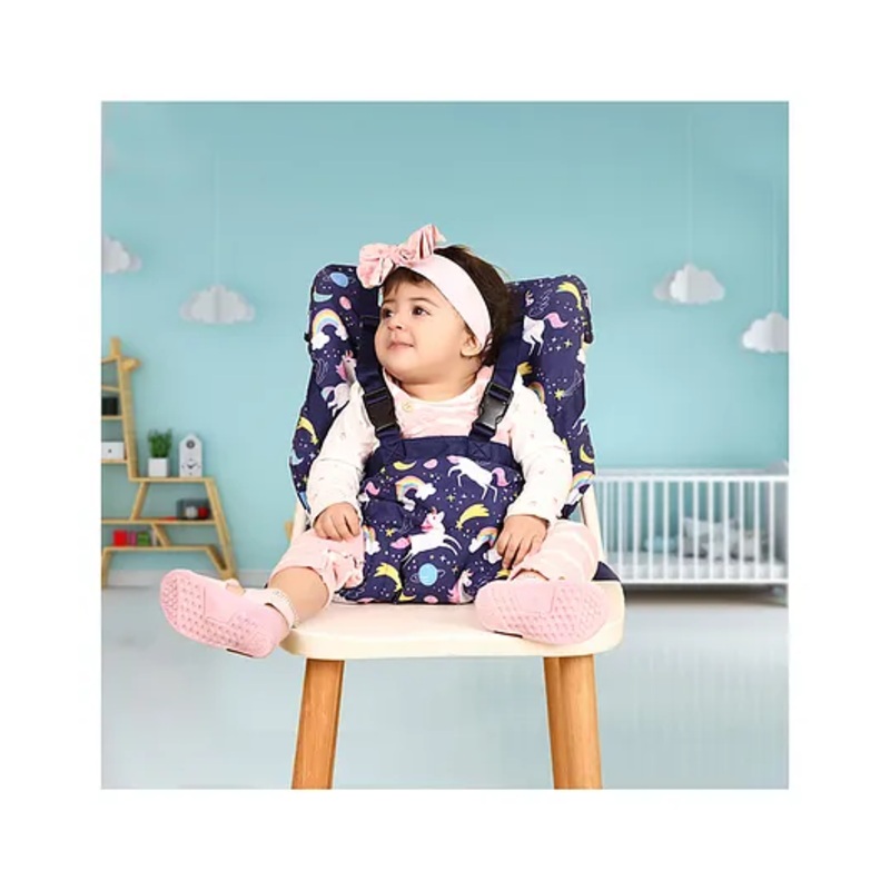 Magic Seat Universe Design Belt For Feeding Baby - Blue