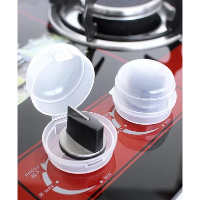Safe-O-Kid Gas Stove Knob Cover - 4 Pieces