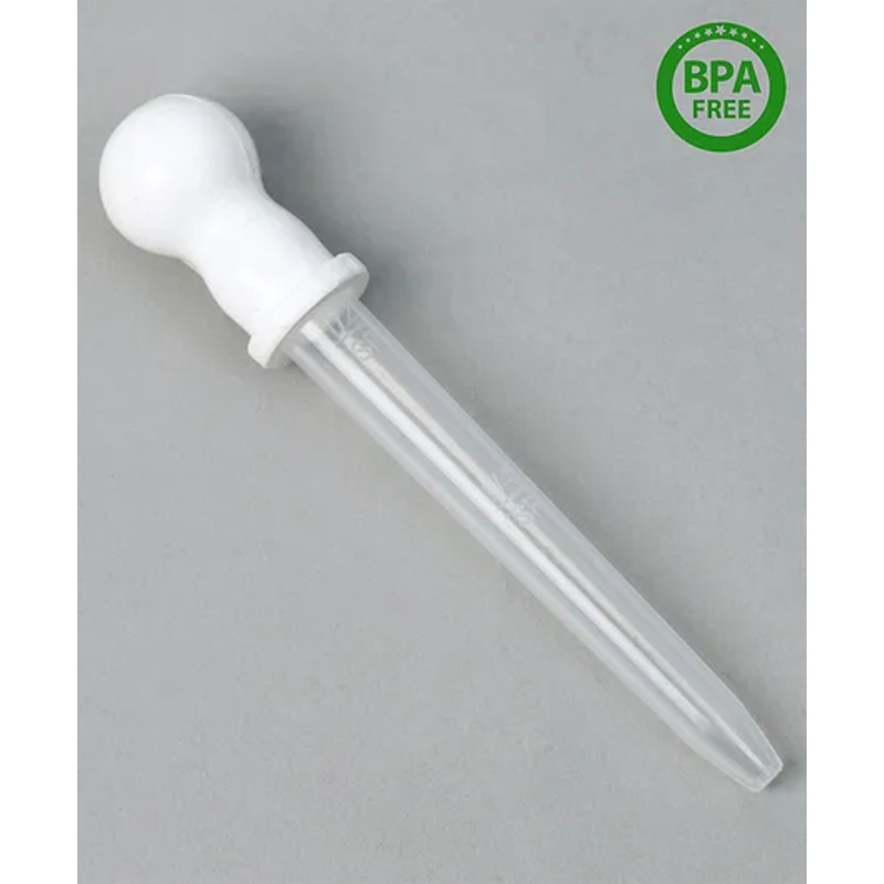 Babyhug Medicine Dropper - White