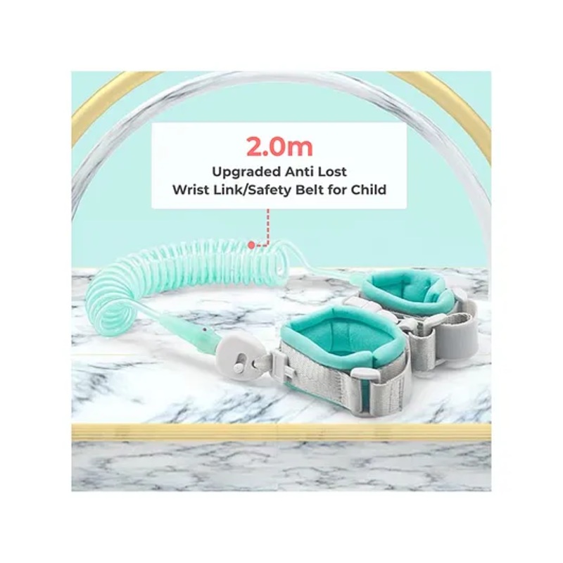 BabySafeHouse Anti Lost Safety Wrist Bracelet - Blue