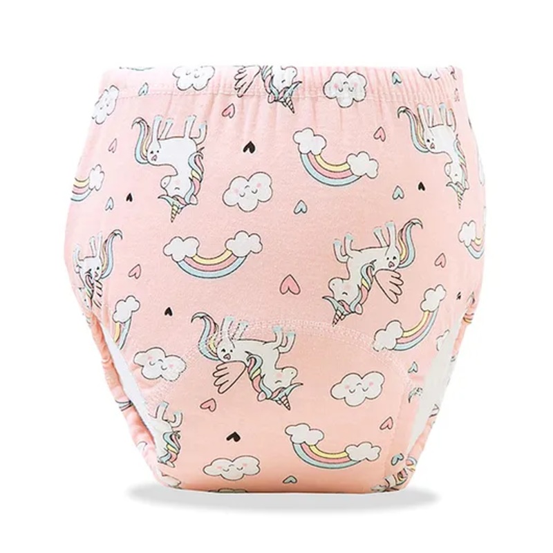 Bembika Babies Cotton Potty Training Pant Unicorn Print Large - Multicolor
