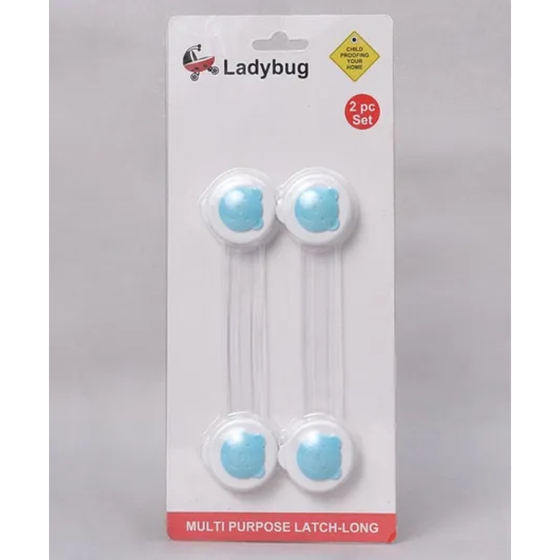 Ladybug Multi Purpose Latch Pack of 2 - Blue