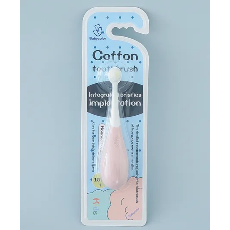 Nano Bristle Cotton Toothbrush  - Pink