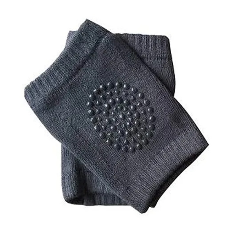 Safe-O-Kid-Baby Elbow & Knee Pads - Dark Grey