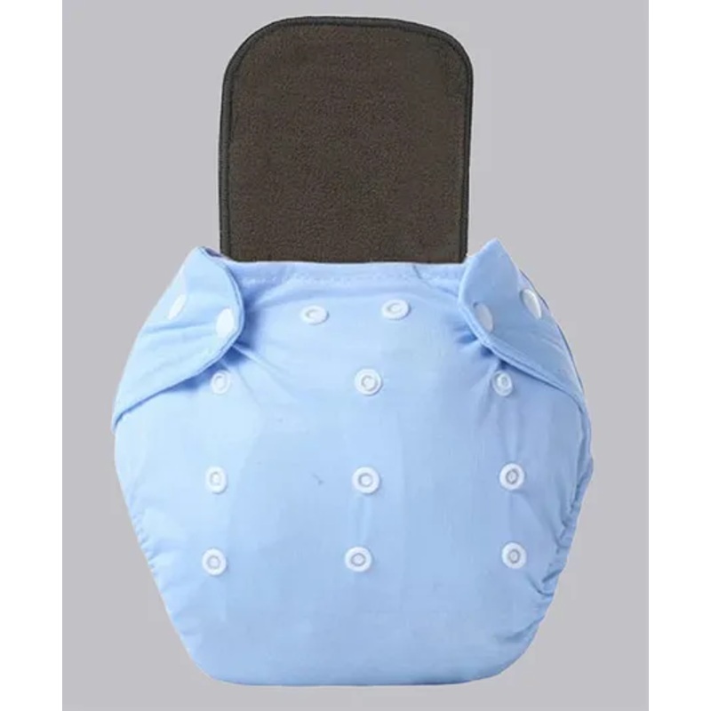 The Cheeky Kidzz Quirky Baby Adjustable Reusable Cloth Diaper And 1 Bamboo Microfiber Insert Pads