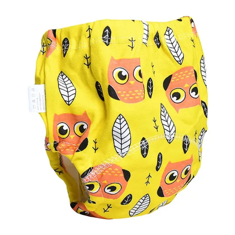 THE LITTLE LOOKERS Potty Training Pants for Babies I Reusable & Waterproof Pull up Underwear | Cloth Diaper for Babies-Yellow (2 Year - 3 Years) (Pack of 1)