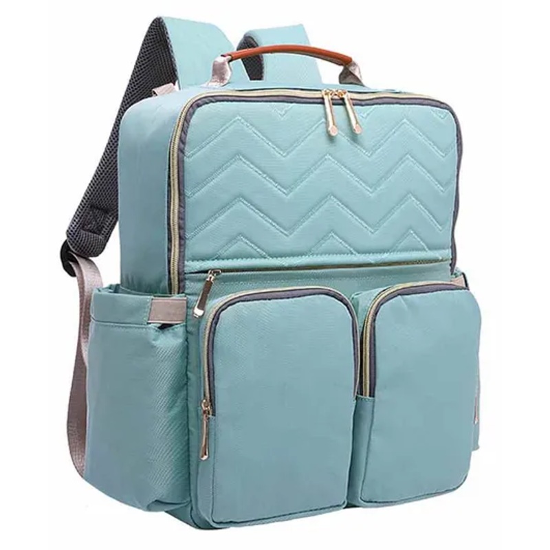 The Mom Store Diaper Backpack - Blue