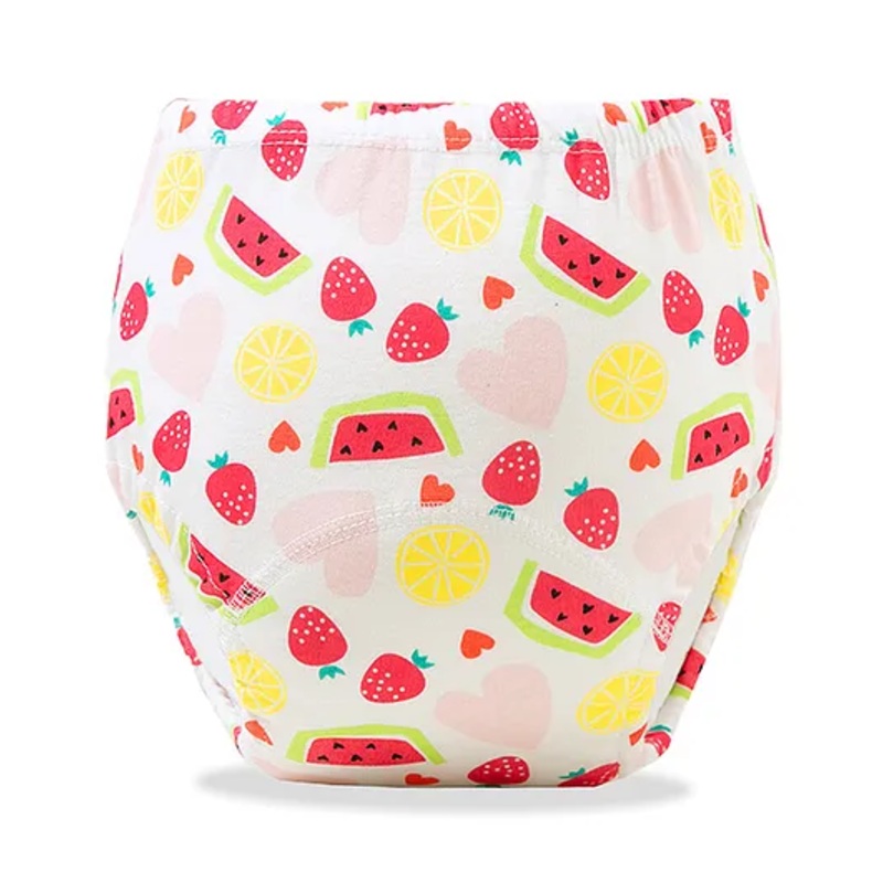 Bembika Babies Cotton Potty Training Pant Watermelon Print Medium - Multicolor