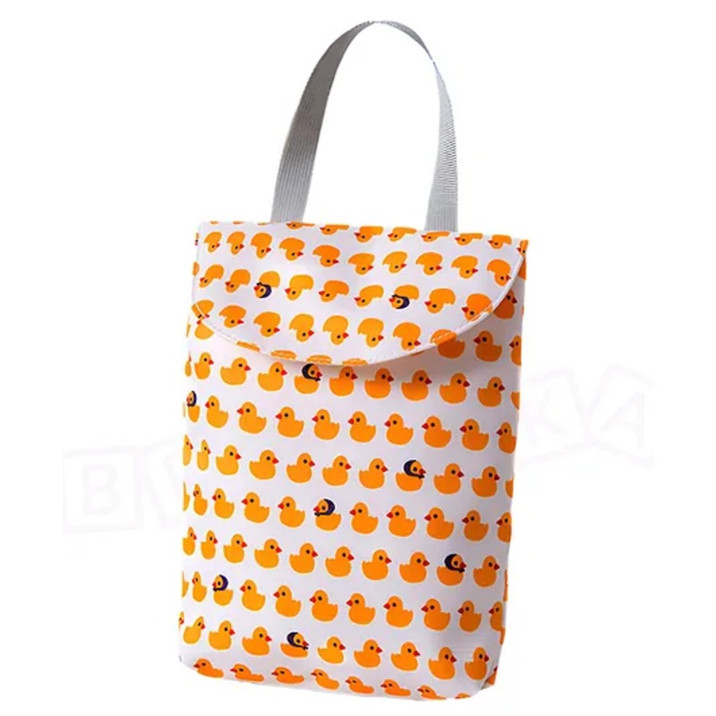 Bembika Diaper Bags For Mom And Dad Kids Diaper Bags For Travel Backpack With Small Bottle Pouch Duck - Yellow