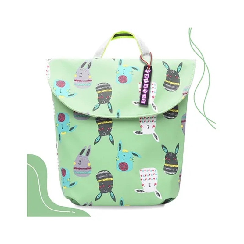 Bembika Multipurpose Diaper Bag Organizing Pouch - Green Rabbit