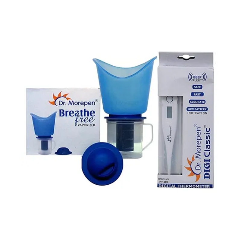 Dr Morepen VP 06 Breathe Free Vaporizer & MT-100 Digi Classic Thermometer