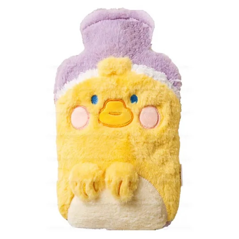 FunBlast Cartoon Design Hot Water Bag with Soft Cover 1000 ml - Yellow