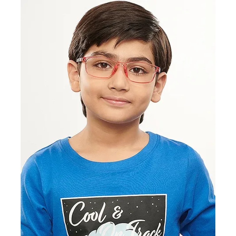 Hooper by Lenskart Full Rim Rectangle Digi Hooper HP D10098L C1 Computer Glasses - Red