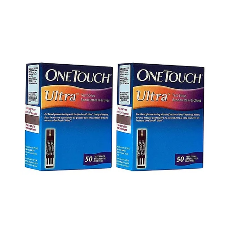 OneTouch Ultra Test Strips 50 Pieces Each Test Strips - Pack of 2