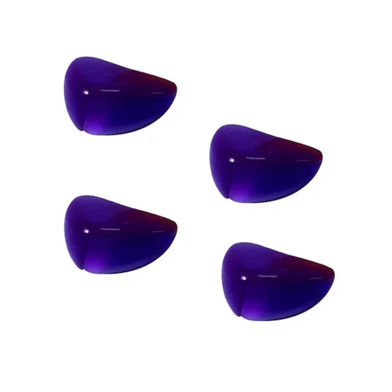 Safe-O-Kid High Quality Tear Drop Corner Caps Blue - Pack of 4