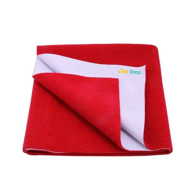 1st Step Extra Absorbent Dry Bed Protector Sheet Large - Red