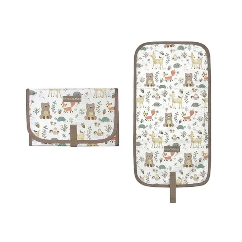 Abracadabra Portable Changing Mat Bambi & Friends Print  - Multicolor