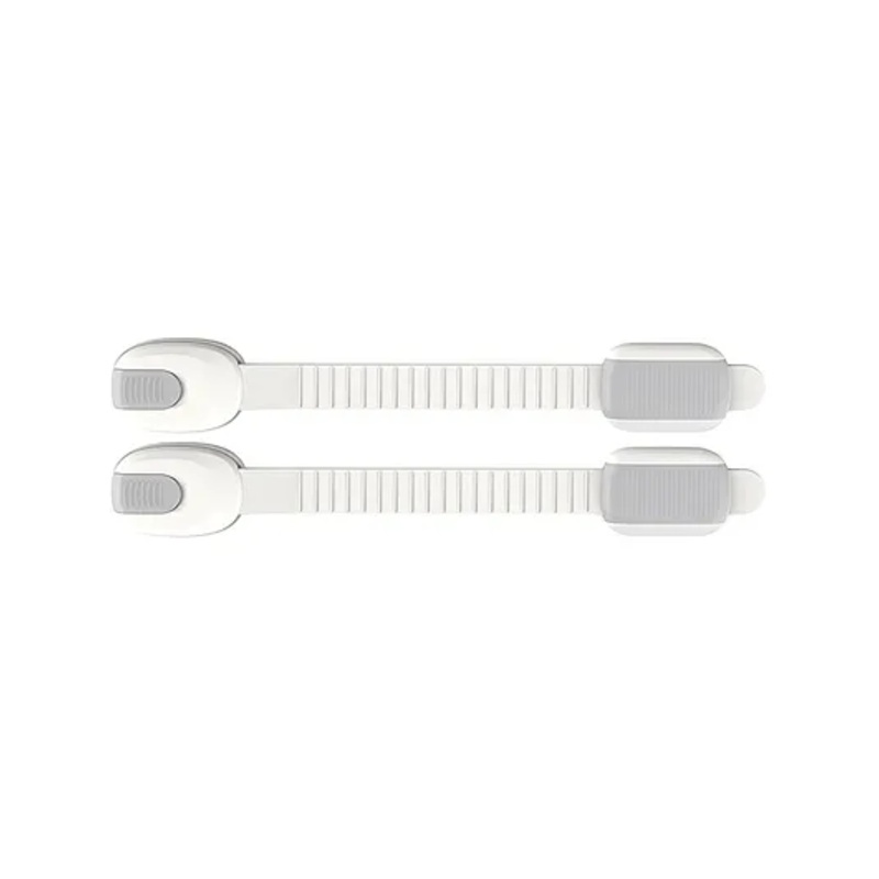 BabySafeHouse Cabinets Drawers Safety Lock Pack of 2 - White