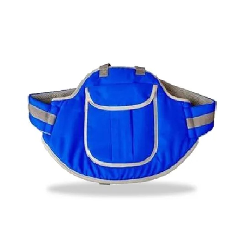 Chinmay Kids Baby Two Wheeler Safety Belt Carrier Bag - Blue