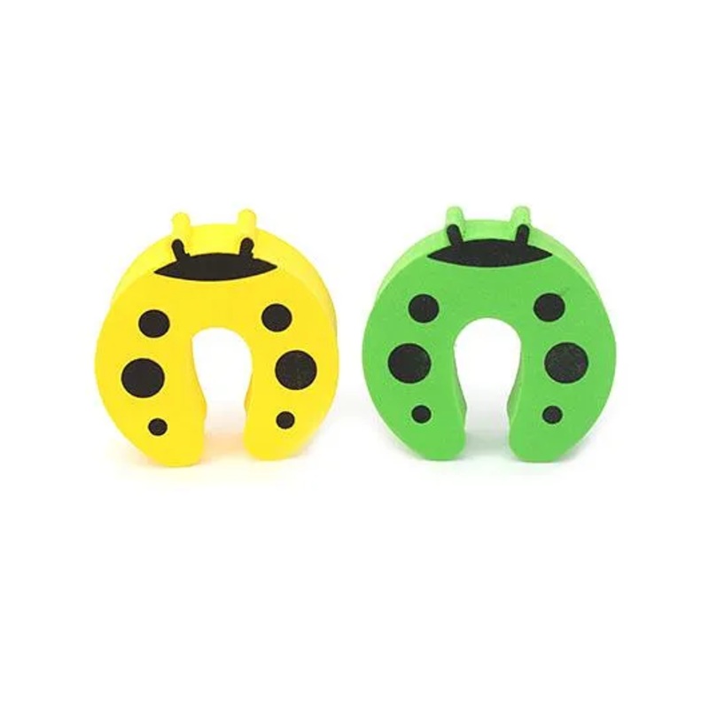 Cutez Door Guards Medium Yellow and Green - Pack Of Two