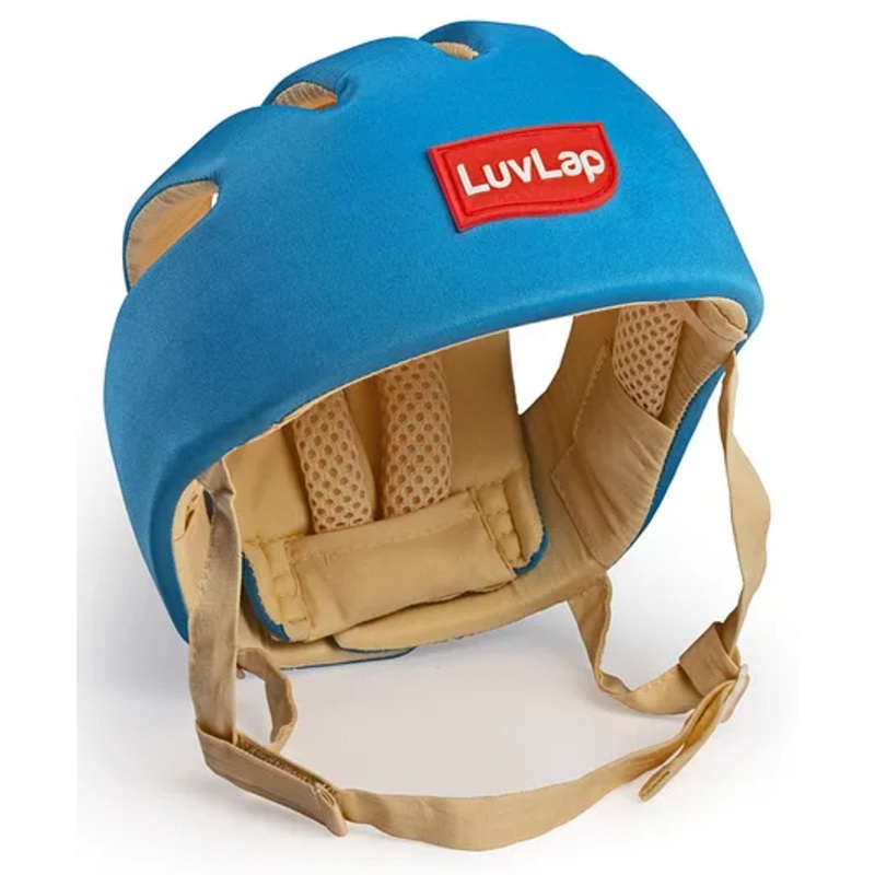 LuvLap Baby Safety Helmet, Toddler Head Protector for 6+ Months, Lightweight, Secure Fit, Air Ventilation, Sky Blue, 6 Months to 3 Years